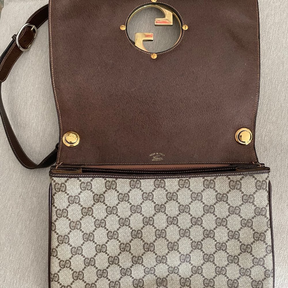 Vintage Gucci Blondie flap bag from the 70s - Picture 6 of 12